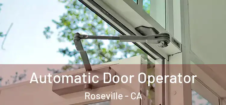 Automatic Door Operator Roseville - CA