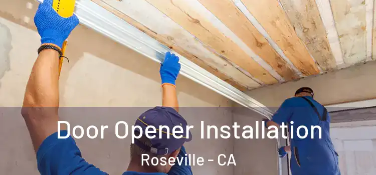  Door Opener Installation Roseville - CA