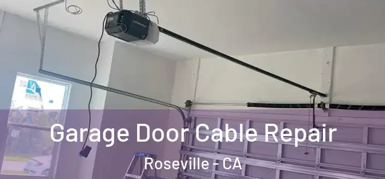  Garage Door Cable Repair Roseville - CA
