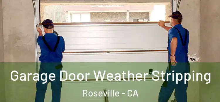  Garage Door Weather Stripping Roseville - CA