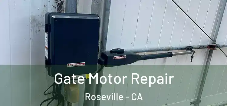  Gate Motor Repair Roseville - CA