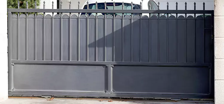 Metal Driveway Gate Installation Roseville