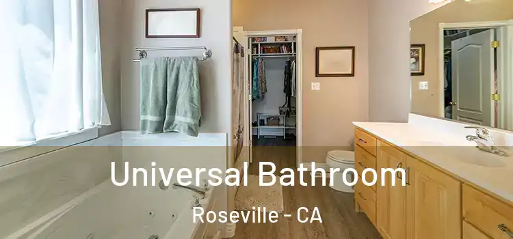  Universal Bathroom Roseville - CA